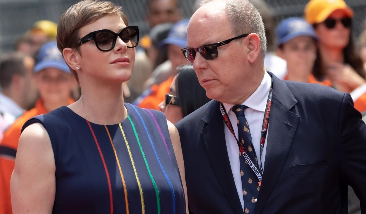 Księżna Charlene i książę Albert Księżna Charlene i książę Albert