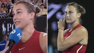 Aryna Sabalenka po meczu z Coco Gauff zwróciła się do publiczności