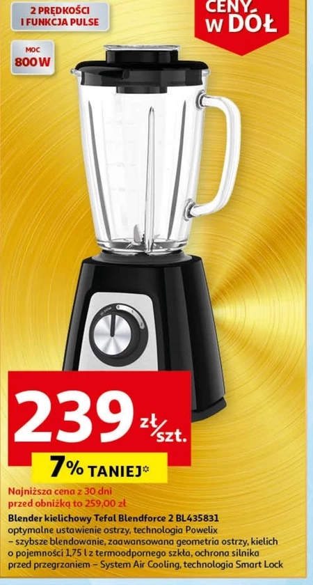 Blender kielichowy Tefal