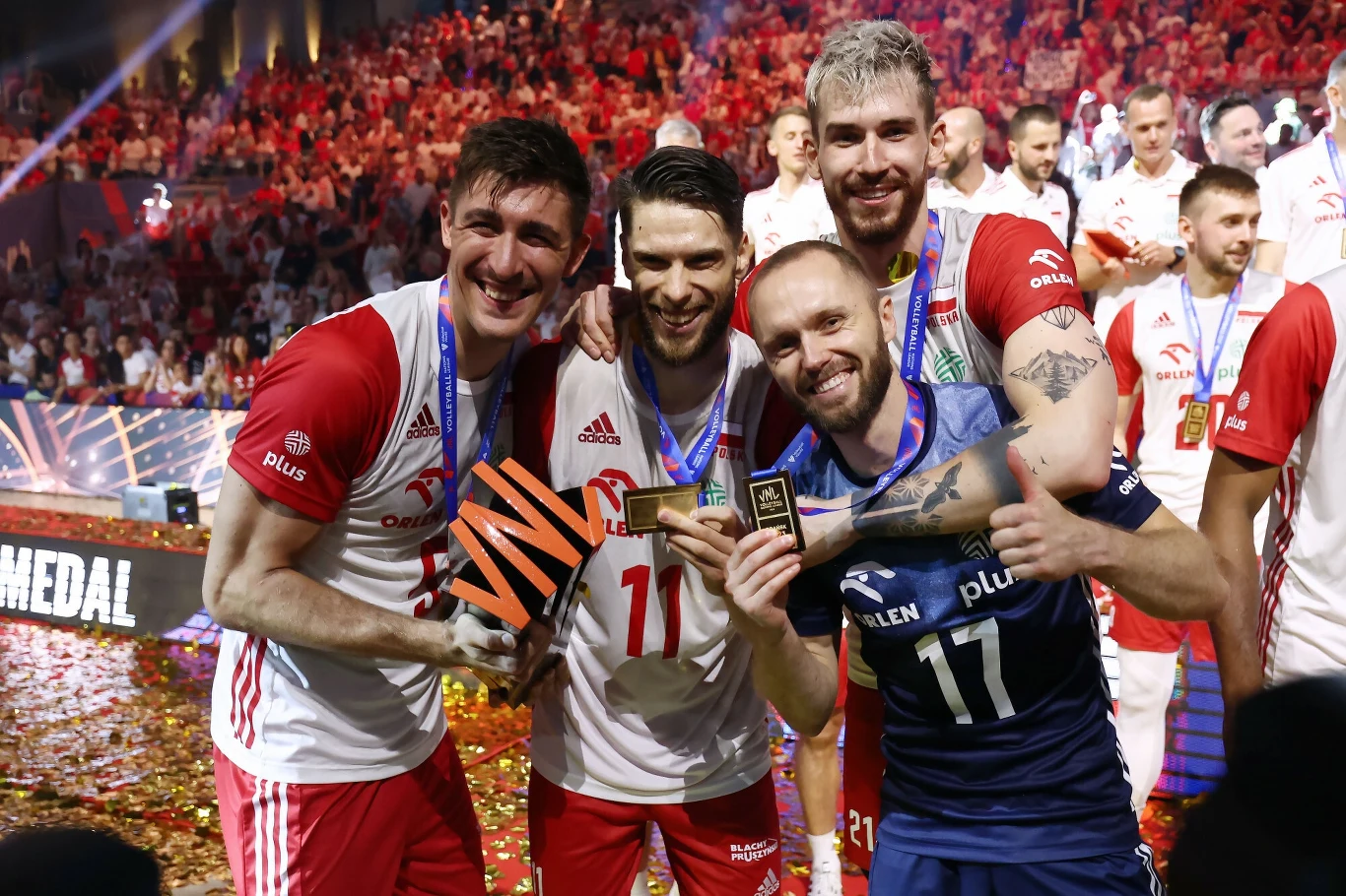 Łukasz Kaczmarek, Aleksander Śliwka, Tomasz Fornal i Paweł Zatorski