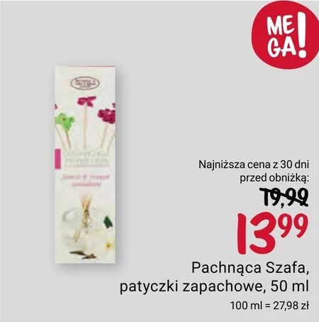 Patyczki zapachowe Pachnąca Szafa