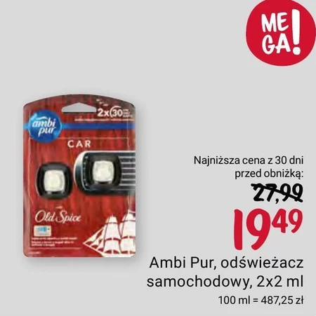 Odświeżacz samochodowy Ambi Pur