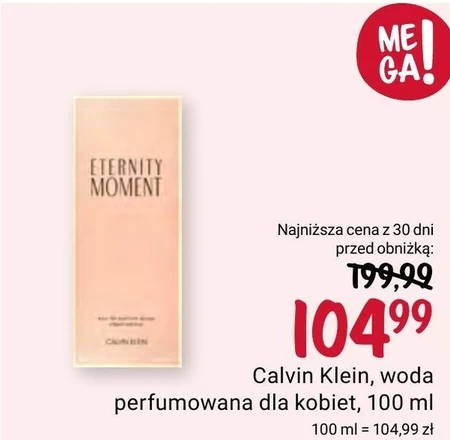 Woda perfumowana damska Calvin Klein