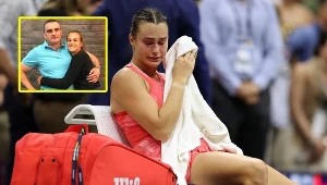 Aryna Sabalenka i jej ojciec