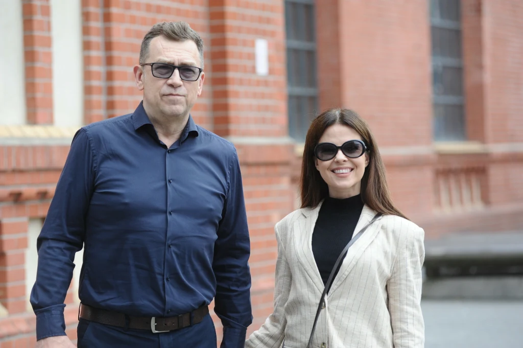 Maciej Orłoś i Paulina Koziejowska