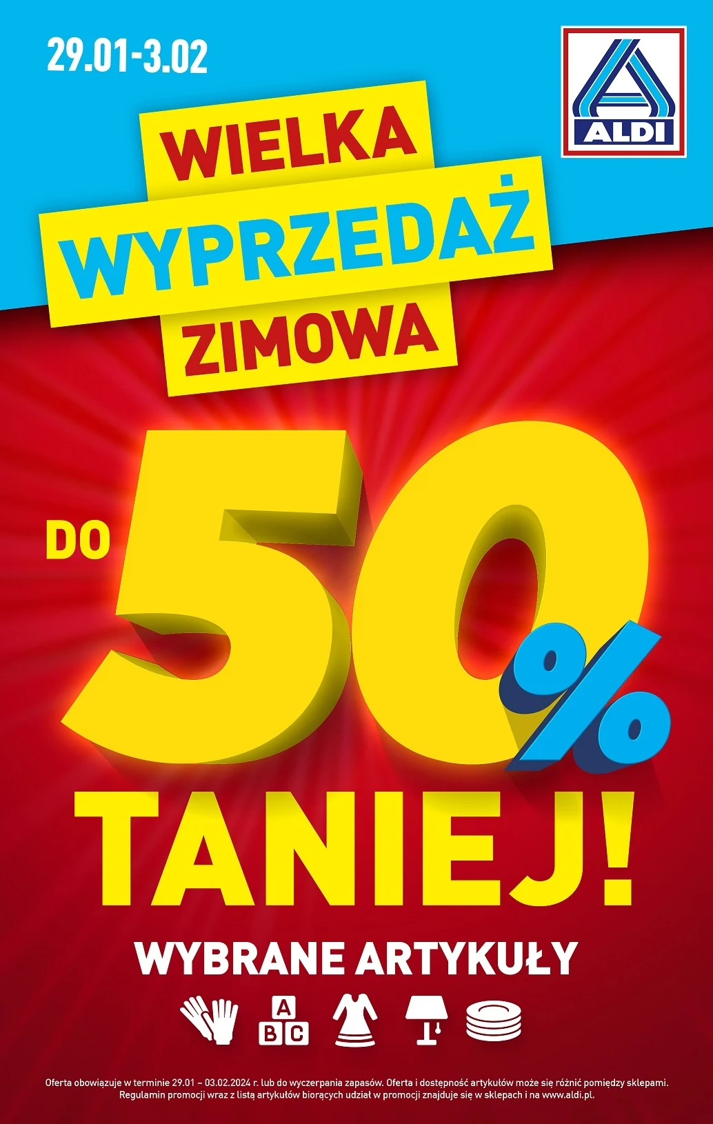 Wielka wyprzedaż w Aldi! 