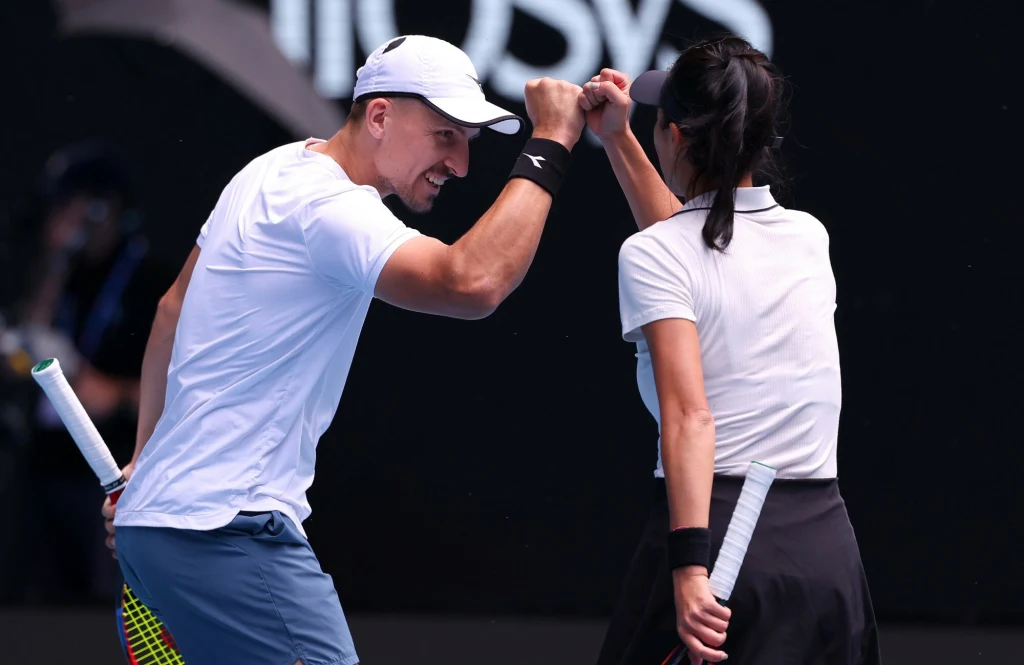 Jan Zieliński i Su-Wei Hsieh Jan Zieliński i Su-Wei Hsieh