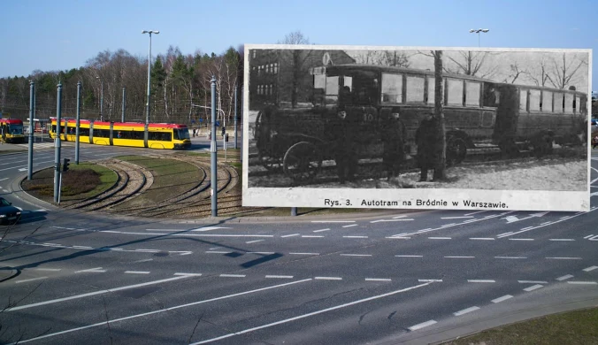 Niezwykły pojazd sprzed 100 lat. Autotram woził pasażerów w Warszawie