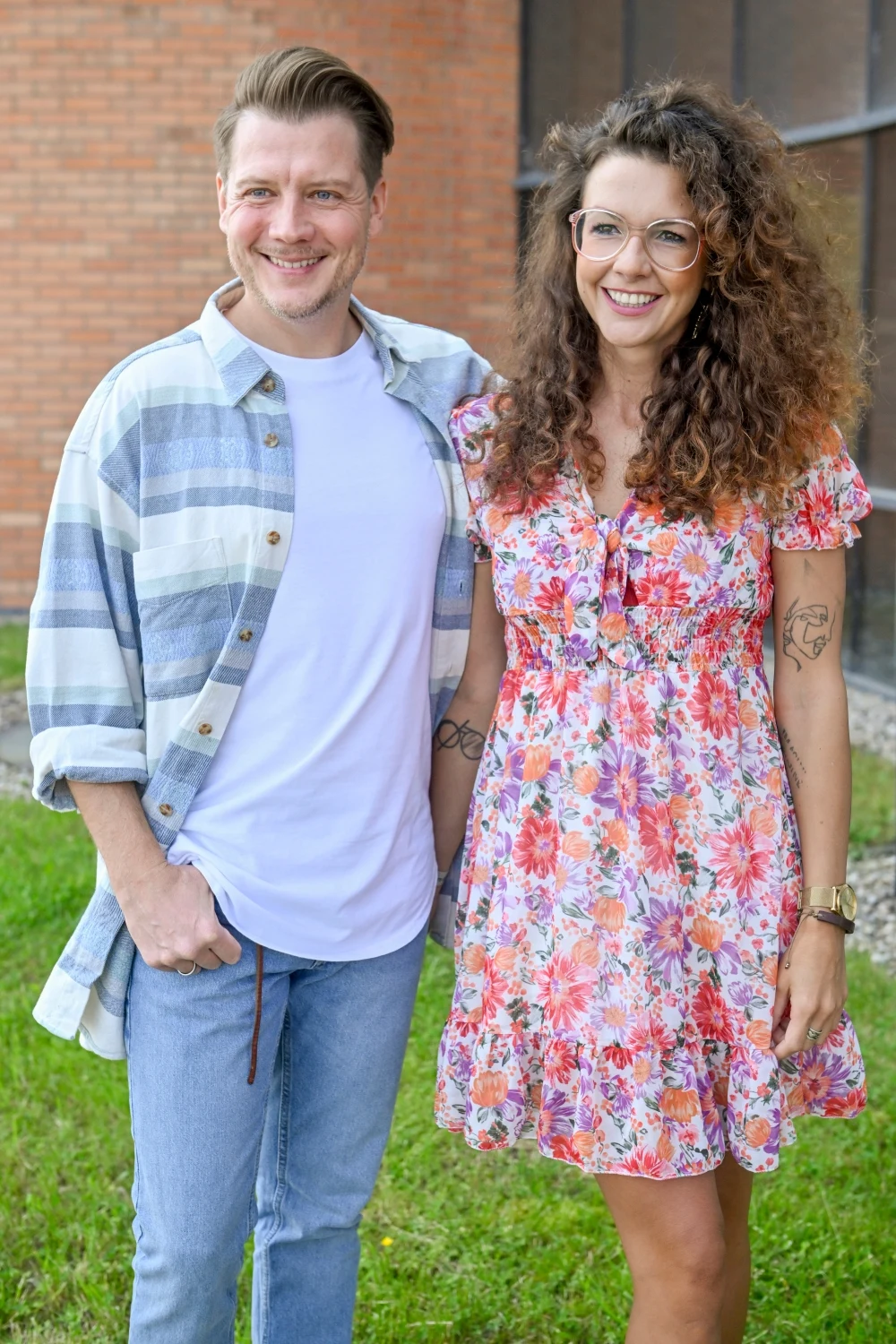 Jakub Tolak z żoną Jakub Tolak z żoną