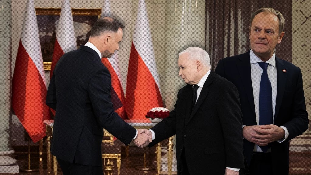Prezydent "zlepił się" z Kaczyńskim w sprawach koalicji rządzącej Prezydent "zlepił się" z Kaczyńskim w sprawach koalicji rządzącej