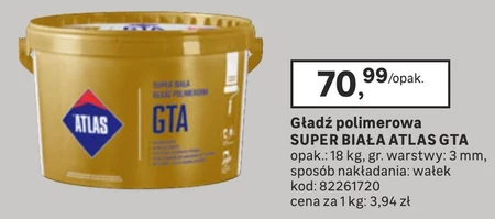 Gładź polimerowa Atlas
