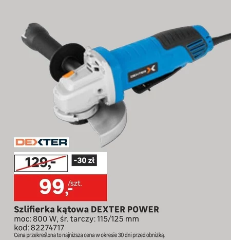 Szlifierka kątowa Dexter Power