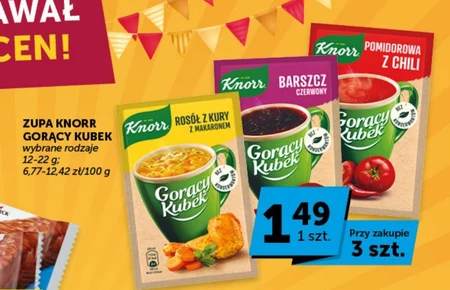 Knorr Gorący Kubek Serowa z grzankami 22 g