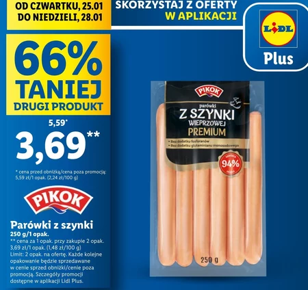 Parówki Pikok