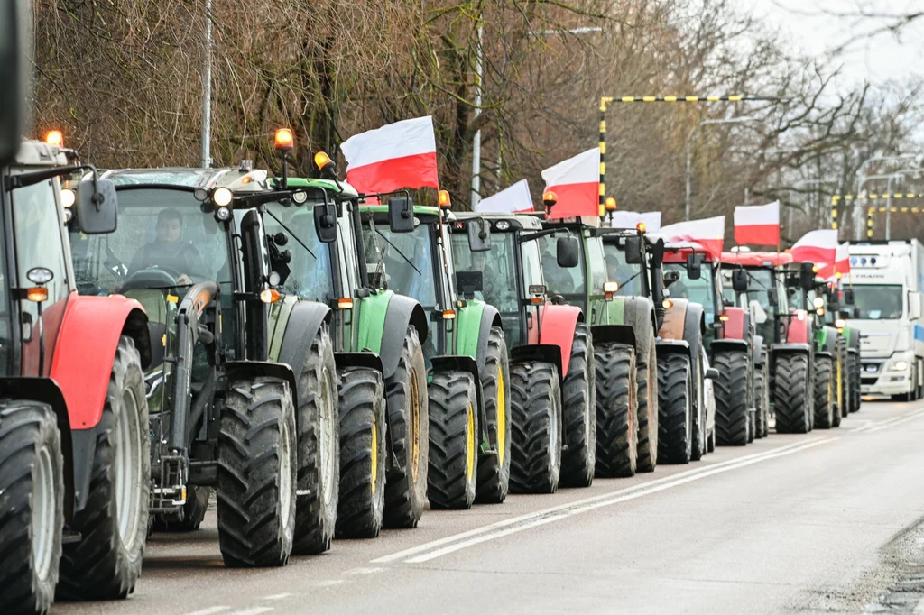 W Polsce i innych krajach Unii Europejskiej odbywają się protesty rolników