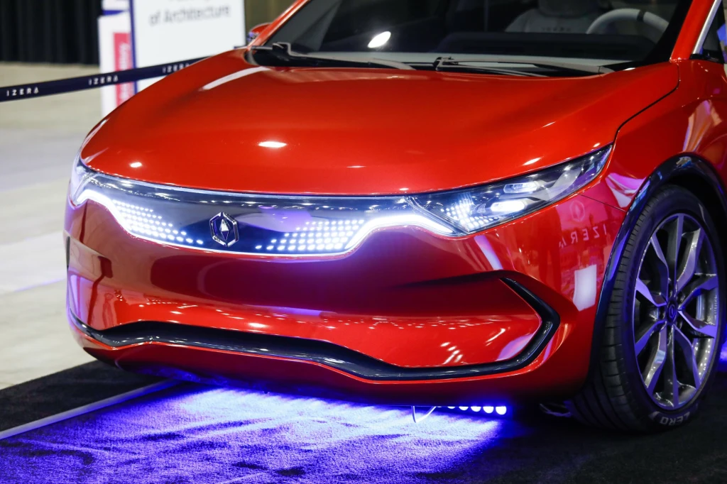 Co dalej z projektem Izera? Na zdjęciu prototyp w wersji hatchback prezentowany na Targach 4 Design Days w Katowicach w styczniu 2023 r.