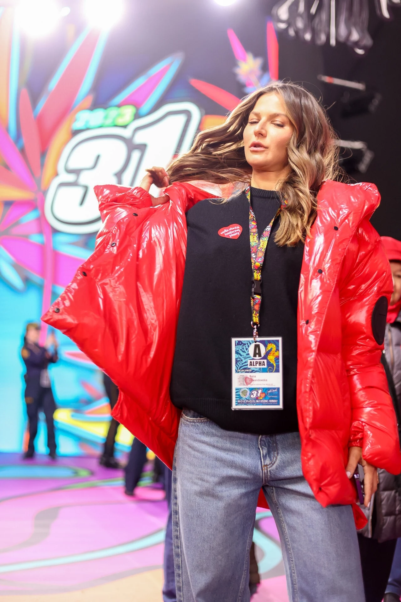 Anna Lewandowska w zeszłym roku w sztabie Wielkiej Orkiestry Świątecznej Pomocy Anna Lewandowska w zeszłym roku w sztabie Wielkiej Orkiestry Świątecznej Pomocy