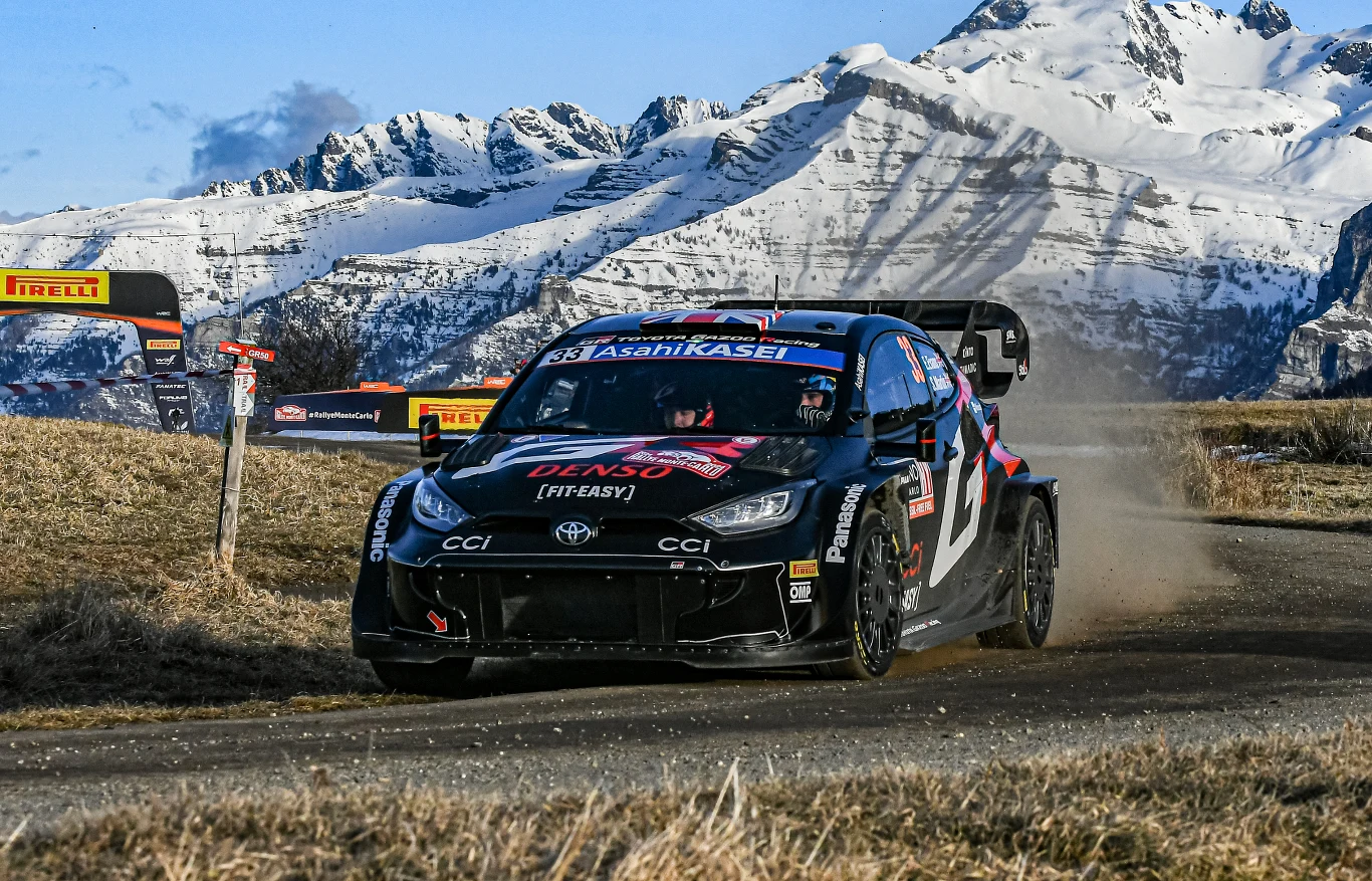 Toyota z przytupem rozpoczęła tegoroczny rajd Monte Carlo Toyota z przytupem rozpoczęła tegoroczny rajd Monte Carlo