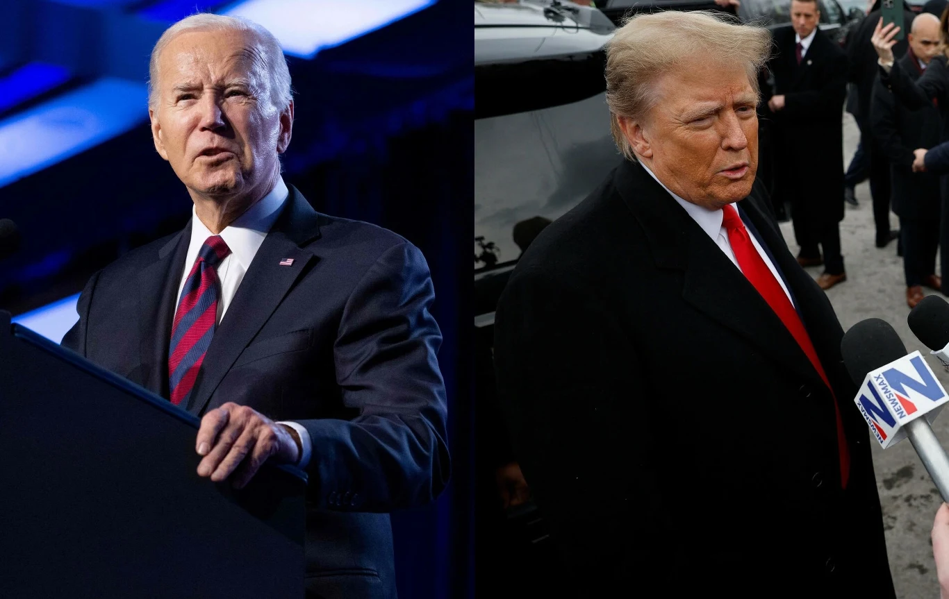 Joe Biden i Donald Trump Joe Biden i Donald Trump