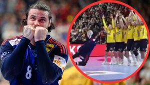 Elohim Prandi w meczu ze Szwecją, 26.01.2024 r.