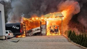 Tragedia dla młodego sportowca! Spalił mu się warsztat