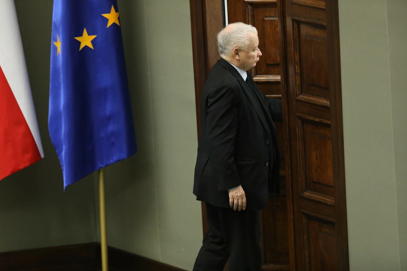 Jarosław Kaczyński w Sejmie Jarosław Kaczyński w Sejmie