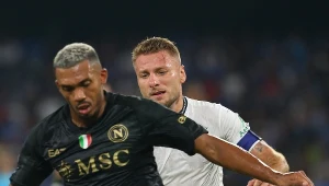 Mecz Lazio - Napoli.