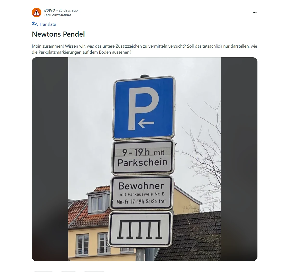 Czarna brama na białym tle. Ten znak wywołał burzę w internecie / Fot. KarlHeinzMathias @Reddit Czarna brama na białym tle. Ten znak wywołał burzę w internecie / Fot. KarlHeinzMathias @Reddit