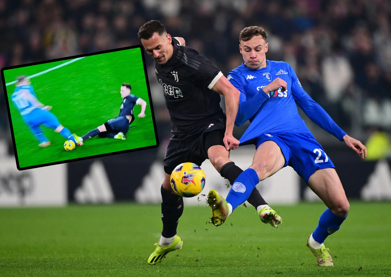 Mecz z Empoli szybko skończył się dla Arkadiusza Milika Mecz z Empoli szybko skończył się dla Arkadiusza Milika