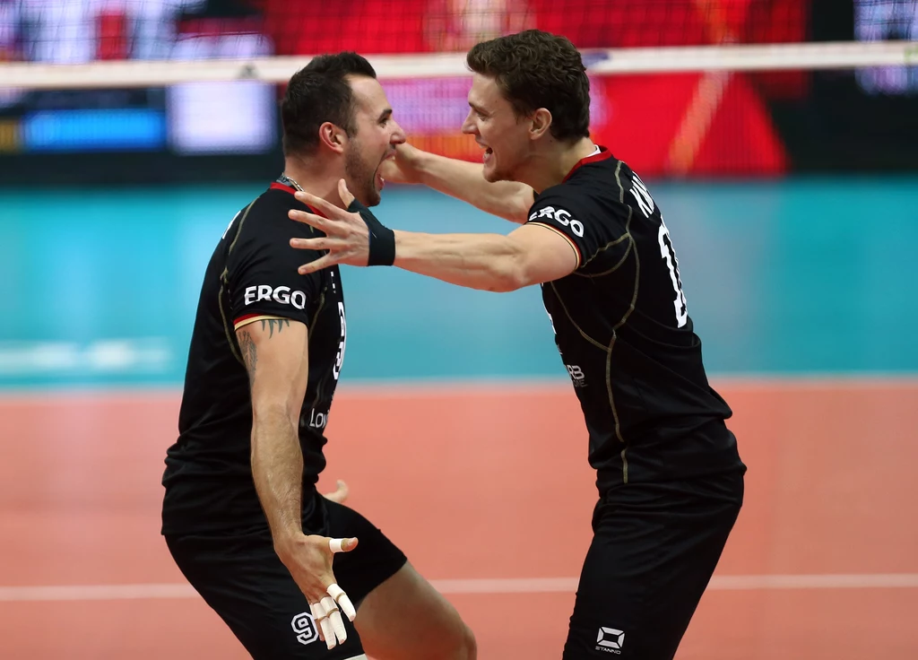 Lukas Kampa i Georg Grozer w barwach reprezentacji Niemiec Lukas Kampa i Georg Grozer w barwach reprezentacji Niemiec