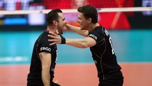 Lukas Kampa i Georg Grozer w barwach reprezentacji Niemiec