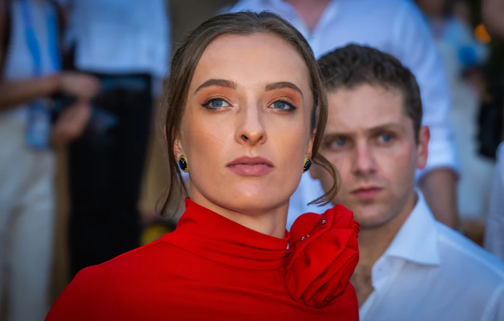 Iga Świątek na gali WTA Finals