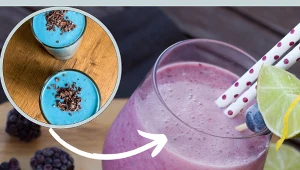 Ten niebieski koktajl to hit internetu. Zachwyca smakiem i pozwala schudnąć