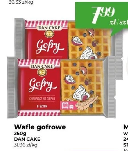 Wafle gofrowe Dan Cake