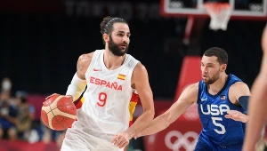Ricky Rubio (z piłką)