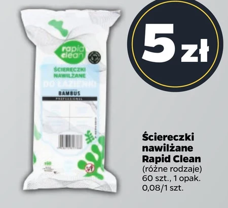 Ściereczki Rapid clean