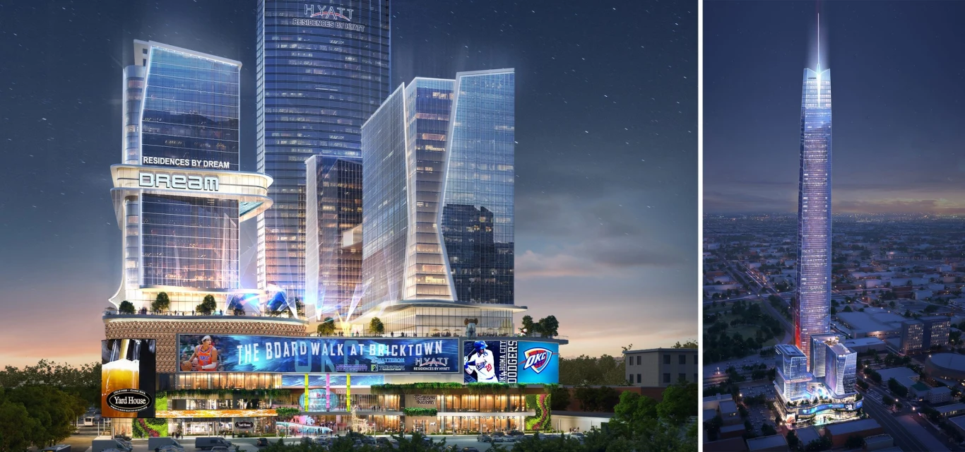Tak ma wyglądać najwyższy budynek w USA. "Legends Tower" ma mierzyć 580 metrów i prześcignąć obecnego lidera, czyli "One World Trade Center", o 4 metry