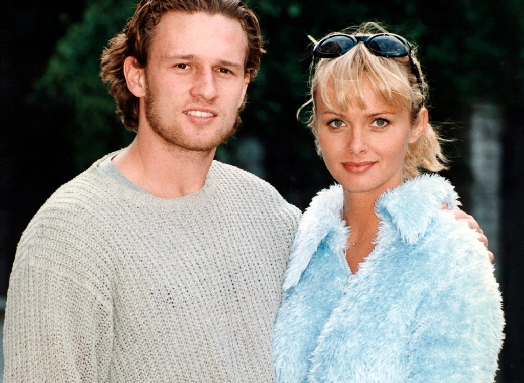 Mariusz Czerkawski i Izabella Scorupco