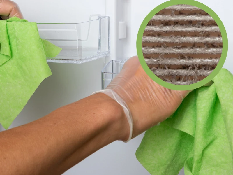 Lodówka wymaga starannej pielęgnacji. Niestety większość Polaków wcale nie czyści skraplacza z tyłu urządzenia Lodówka wymaga starannej pielęgnacji. Niestety większość Polaków wcale nie czyści skraplacza z tyłu urządzenia