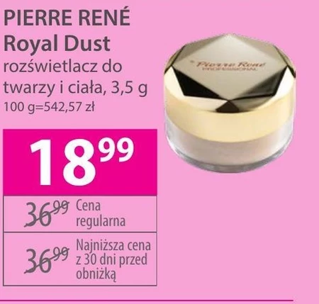 Rozświetlacz do ciała Pierre Rene