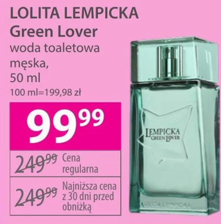 Woda toaletowa dla mężczyzn Lolita Lempicka