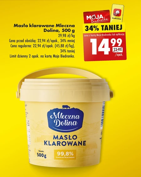 Masło klarowane Mleczna Dolina