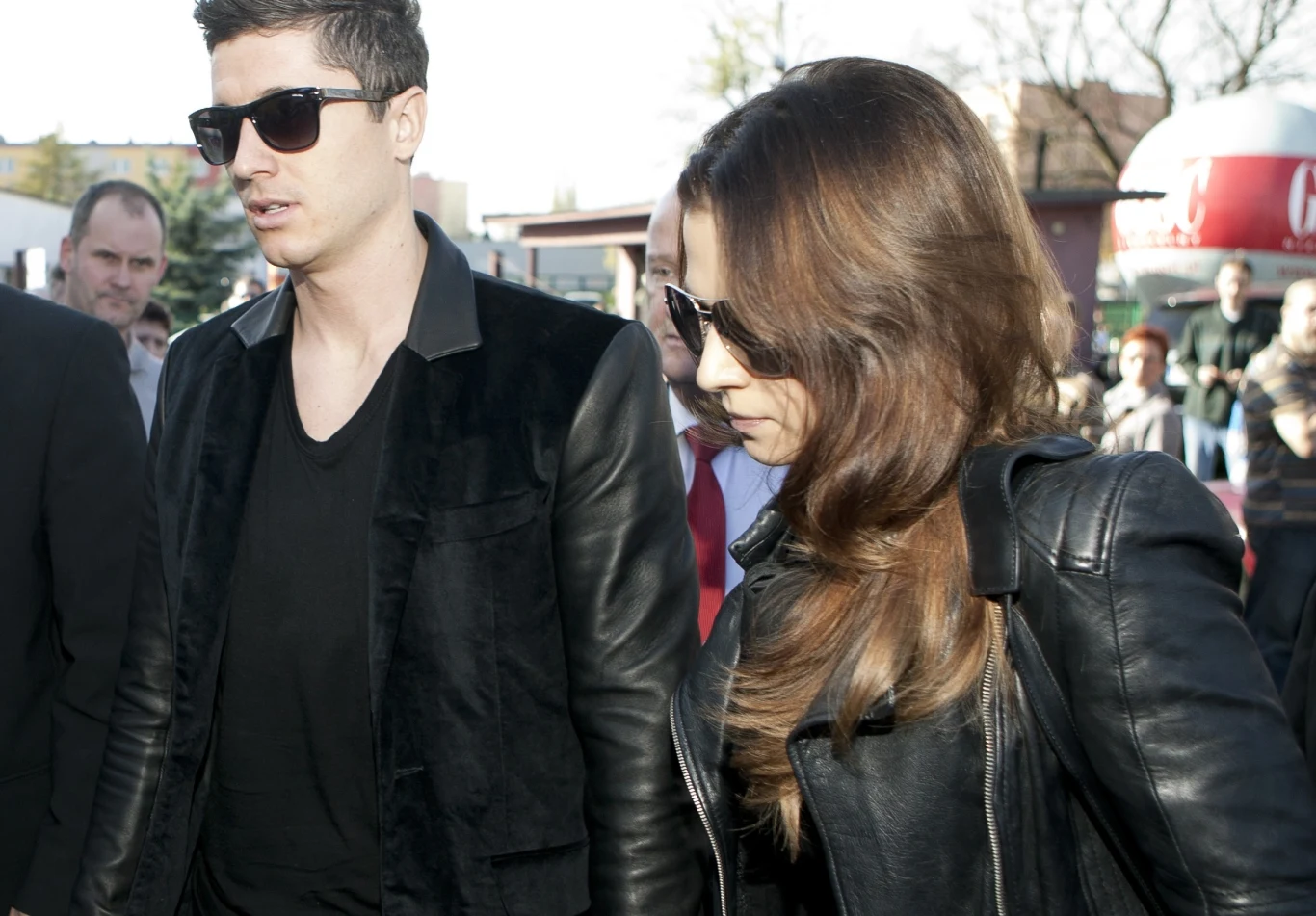 Anna i Robert Lewandowscy. Anna i Robert Lewandowscy.