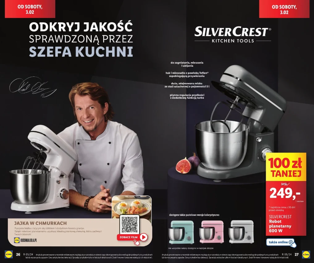 Robot planetarny na promocji w Lidlu! Robot planetarny na promocji w Lidlu!