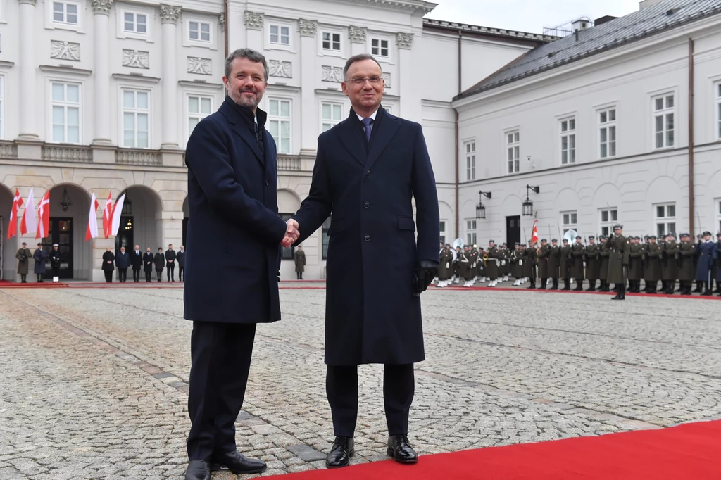 Fryderyk X w Polsce. Spotkał się z Andrzejem Dudą Fryderyk X w Polsce. Spotkał się z Andrzejem Dudą