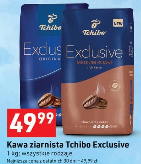 Tchibo Exclusive Medium Roast Kawa palona ziarnista 1000 g