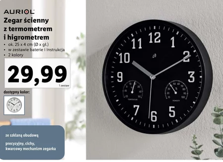 Zegar ścienny Auriol