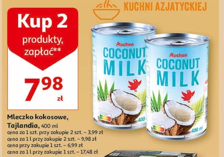 Mleczko kokosowe Auchan