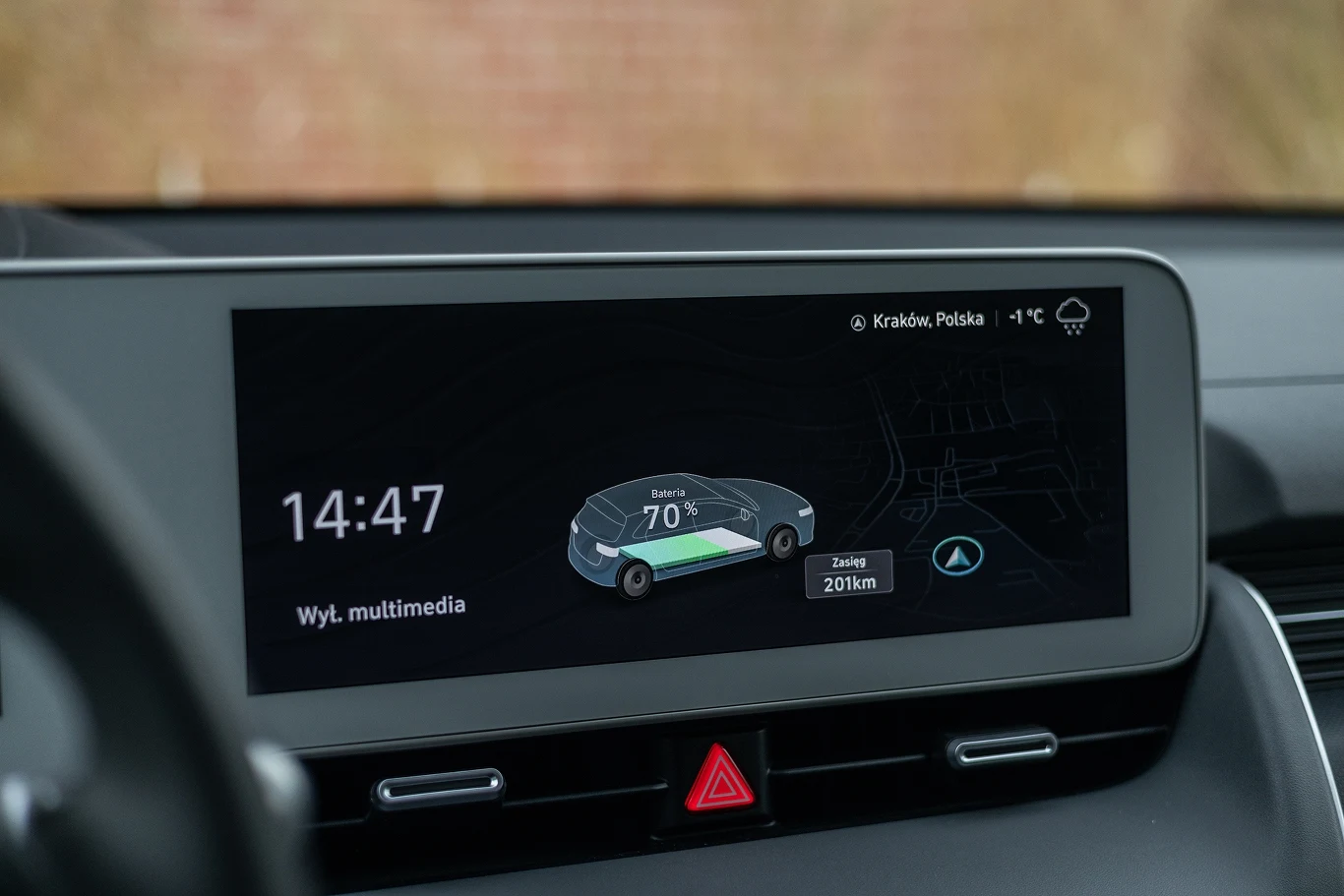 70 proc. baterii 200 km zasięgu