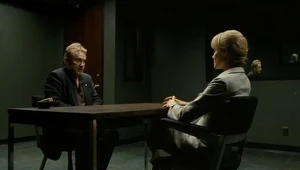 Daniel Olbrychski i Angelina Jolie w filmie "Salt"